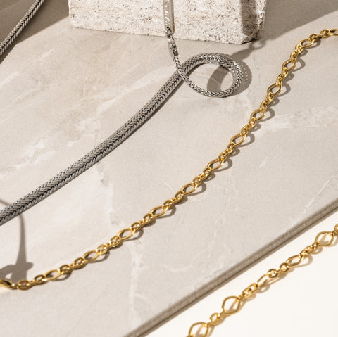 Yellow, White or Rose Gold – Which glasses frame chain is right for you?