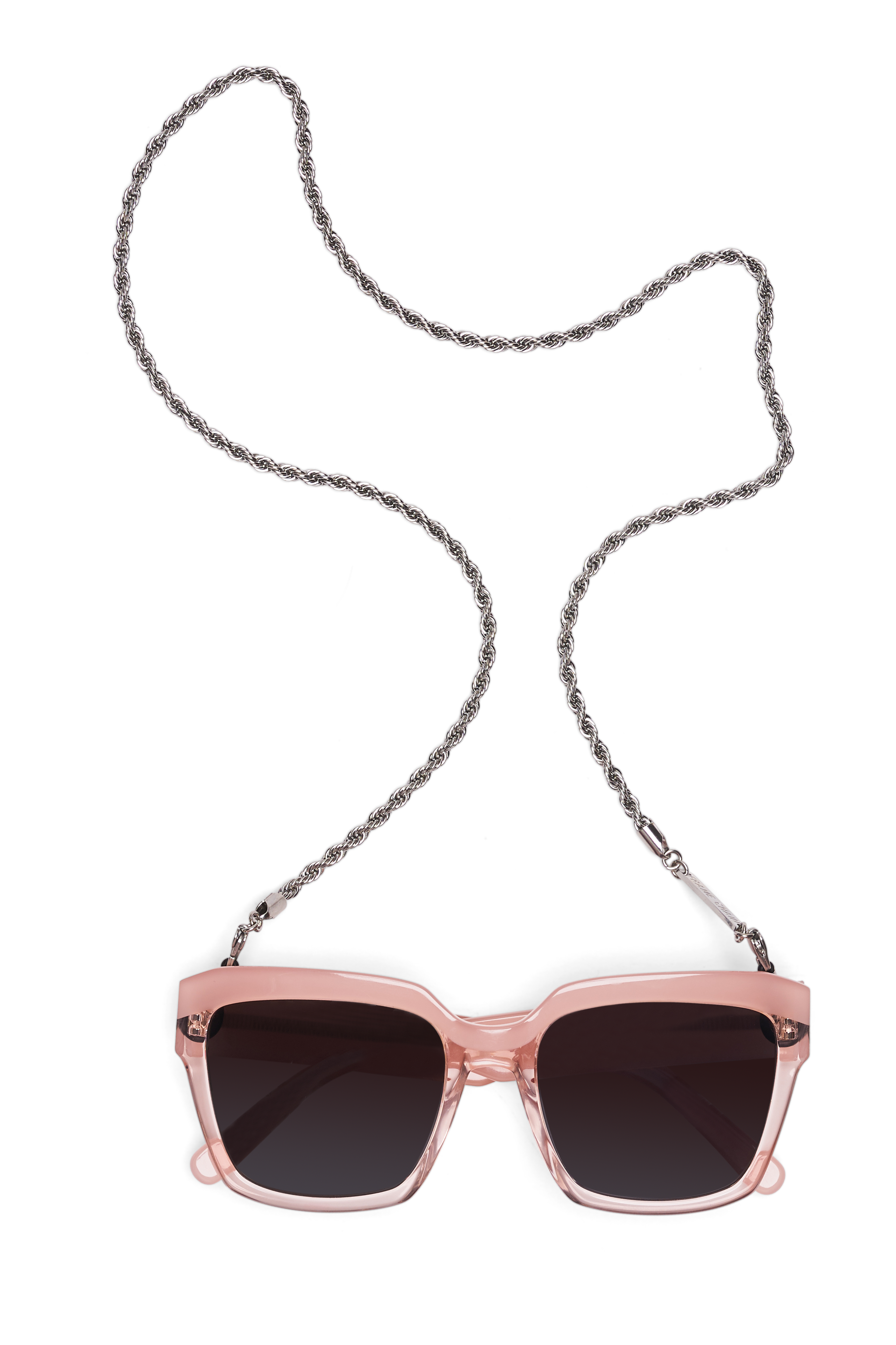 FRAME CHAIN Glasses Chains Roller Chain in White Gold