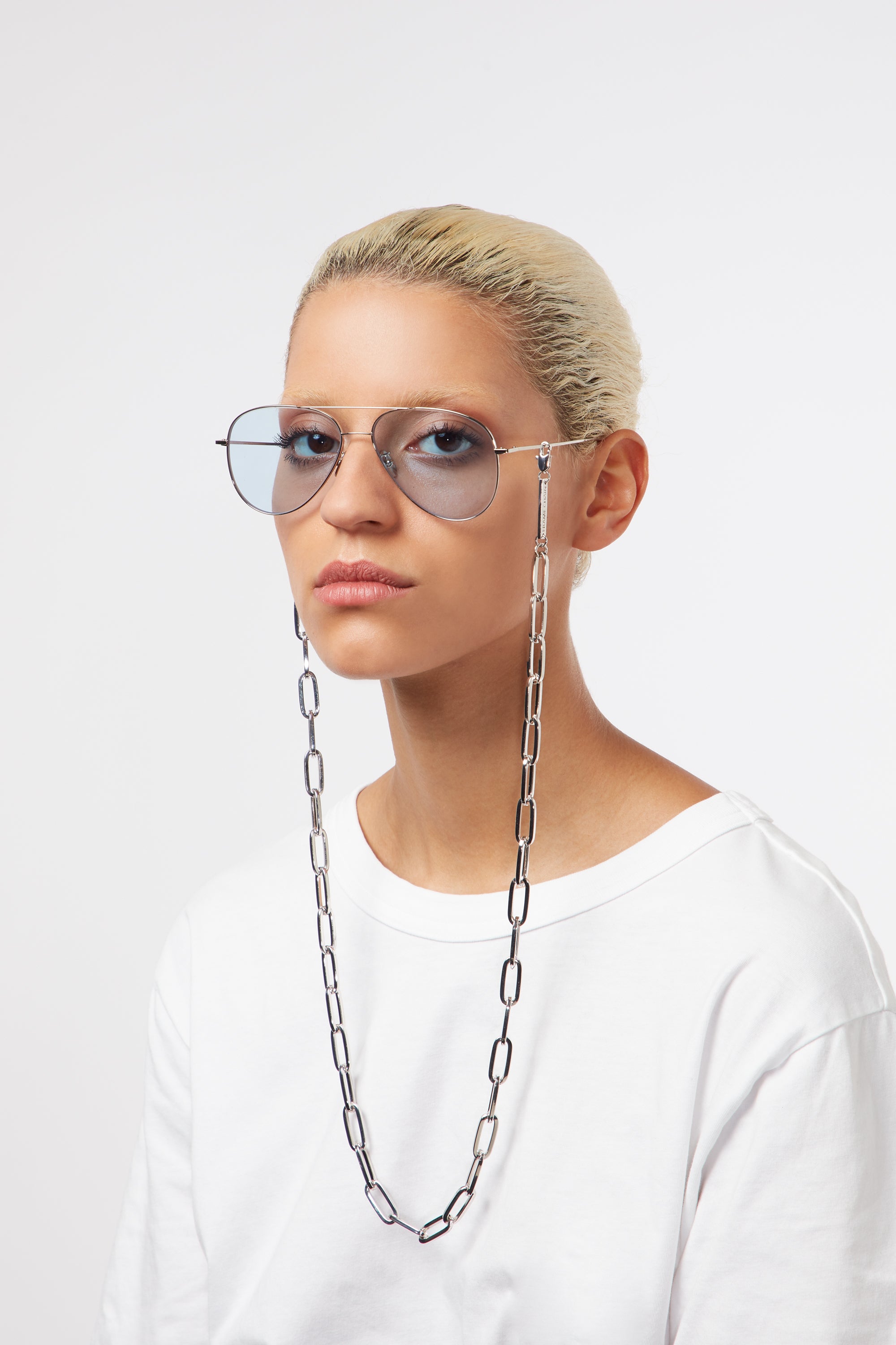 FRAME CHAIN Glasses Chains The Ron in White Gold