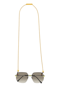 ALAN in LEMON - Yellow Glasses Chain by FRAME CHAIN