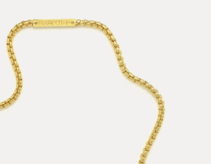 BOX CLEVER in YELLOW GOLD - Glasses Chain by FRAME CHAIN