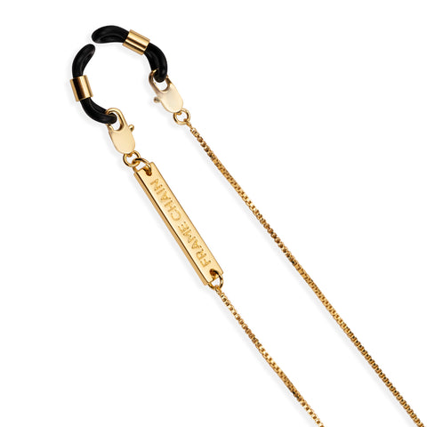 BOXSIE in YELLOW GOLD - Glasses Chain by FRAME CHAIN
