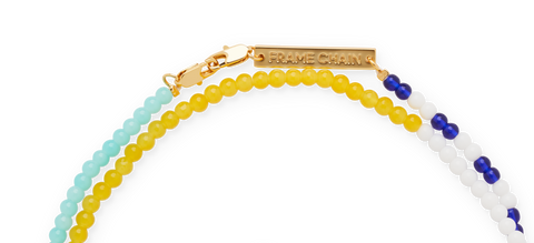Candy Lace in Yellow | Glasses Chain by FRAME CHAIN