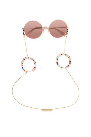 CANDY POP NUDE in YELLOW GOLD - Glasses Chain by FRAME CHAIN