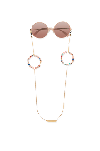 CANDY POP NUDE in YELLOW GOLD - Glasses Chain by FRAME CHAIN