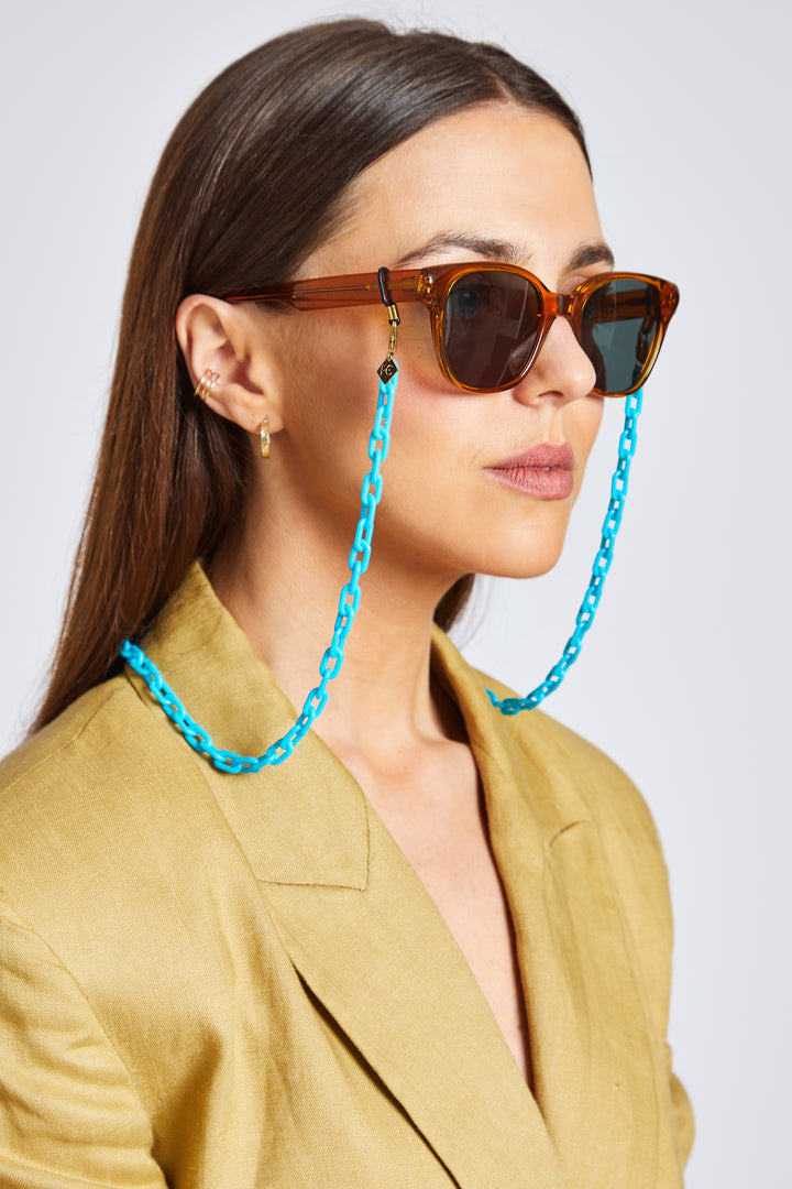 FLOURO TASTIC TURQUOISE- FRAME CHAIN