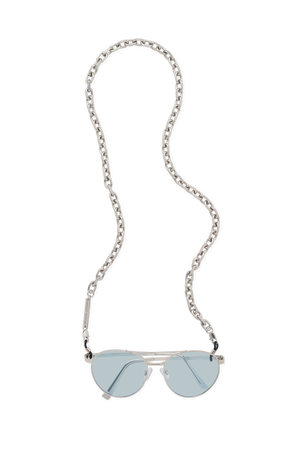 ROCKER in WHITE GOLD - FRAME CHAIN