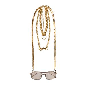 GET HOOKY in YELLOW GOLD - FRAME CHAIN