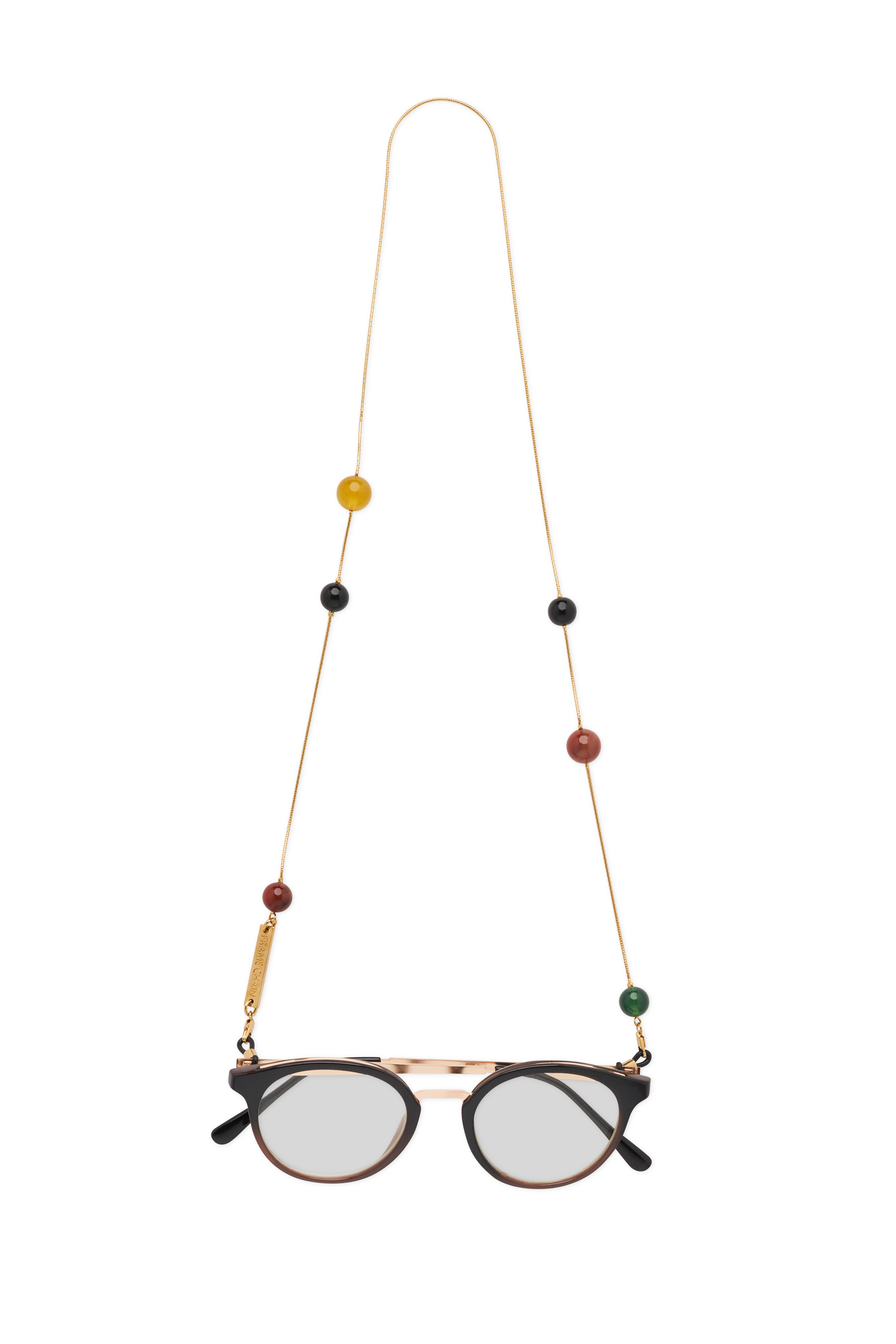 GOBSTOPPER in YELLOW GOLD - FRAME CHAIN
