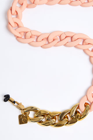 GOLDEN MATTE PEACH - FRAME CHAIN