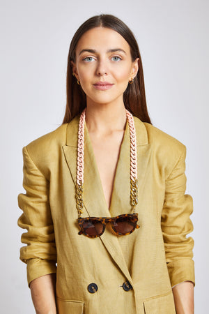 GOLDEN MATTE PEACH - FRAME CHAIN