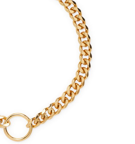 HOOKER DIAMOND in YELLOW GOLD - FRAME CHAIN