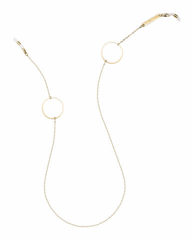 LOOP DE LOOP in YELLOW GOLD - FRAME CHAIN