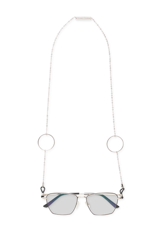 LOOP DE LOOP in WHITE GOLD - FRAME CHAIN