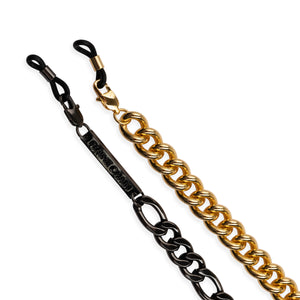 MIX IT UP in BLACK and YELLOW GOLD - FRAME CHAIN