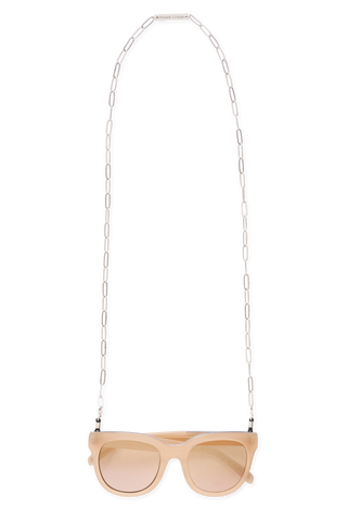 RHONDA in WHITE GOLD - FRAME CHAIN