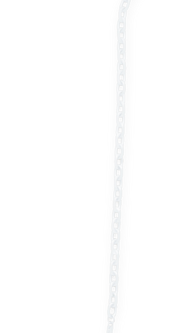 ROCKER in WHITE ENAMEL - FRAME CHAIN