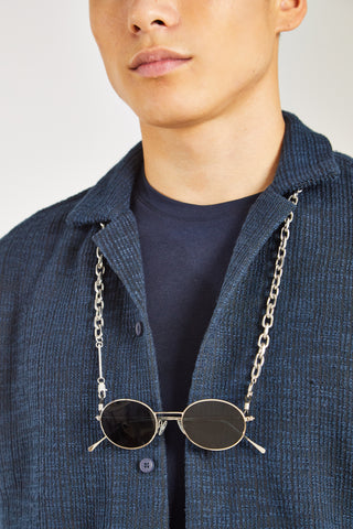 ROCKER in WHITE GOLD - FRAME CHAIN