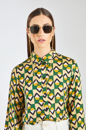 FRAME CHAIN | Glasses Chains | Roller Chain in Yellow Gold