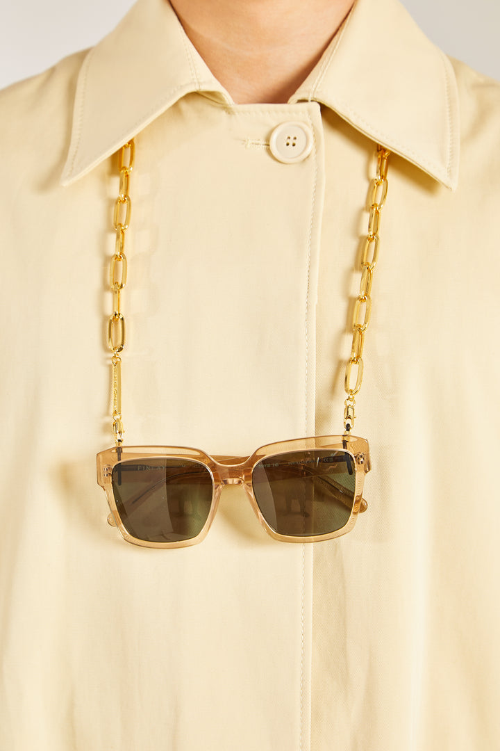 THE RON in YELLOW GOLD - FRAME CHAIN