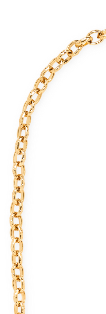JIMMIE in YELLOW GOLD - FRAME CHAIN
