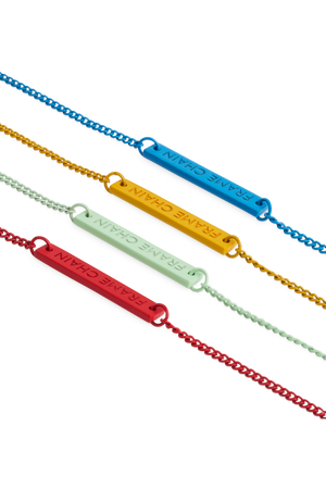 ALAN in LIME - Colourful Glasses Chain FRAME CHAIN