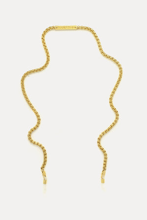 BOX CLEVER in YELLOW GOLD - Glasses Chain by FRAME CHAIN