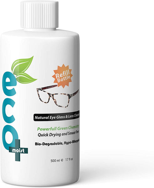 Ecomoist Natural Lens Eyeglass Optical Cleaner 50Ml Ecofriendly Microfibre  Towel Sun glasses Reading glasses Does not harm the Coating of Glass Lens  by Ecomoist - Shop Online for Health in the United