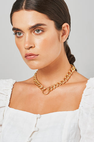 HOOKER in YELLOW GOLD - FRAME CHAIN